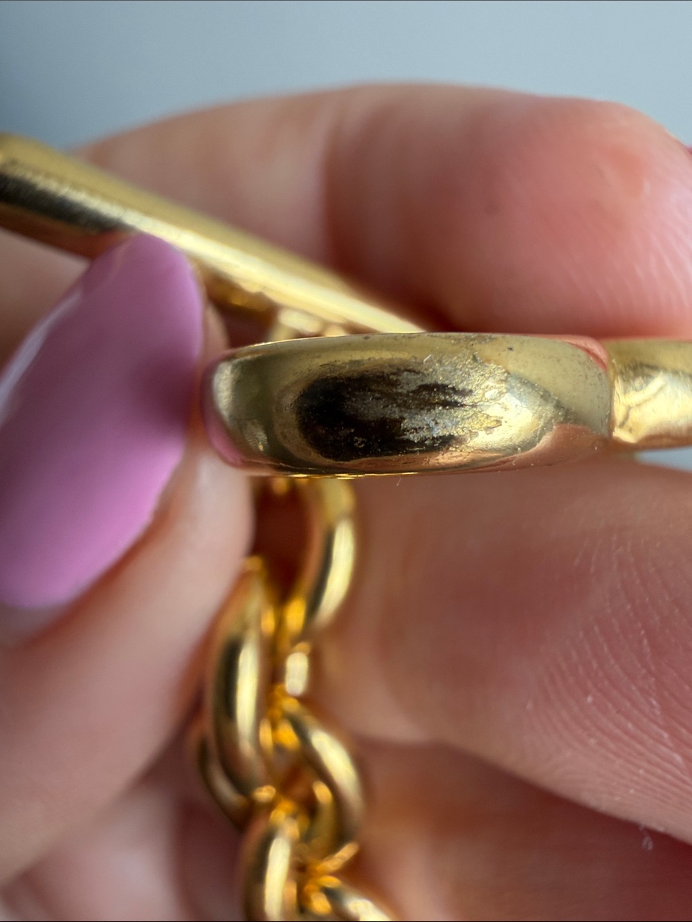 Rare Vintage Disney Couture Mickey Mouse Ears Gold and Pearl Charm Bracelet - Picture 7 of 10